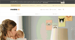 Desktop Screenshot of medela.ca